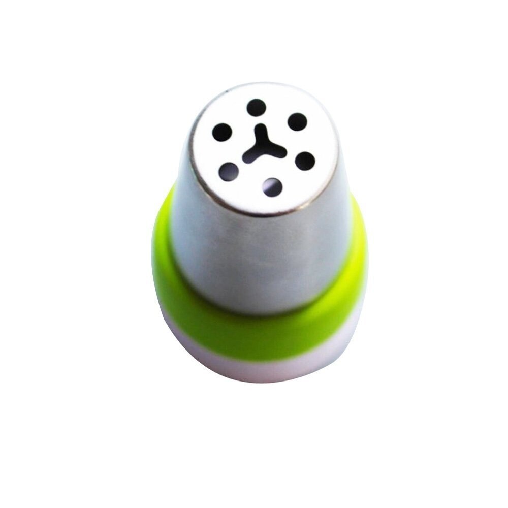 3 cores mix converter 3 furos bolo decoração ferramenta diy bico de aço inoxidável sobremesa bolo decoração ferramenta de cozimento