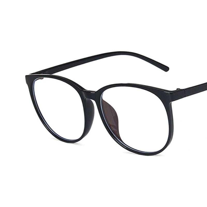 Anti Blue Light Glasses Computer Glasses Men Women Super Light Frame Eyeglasses: Black