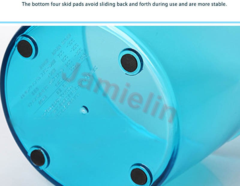 Jamielin Hand-operated Ice Crusher Shaver Slushies Maker Manual Ice Crusher Shaver Household Snow Cone maker