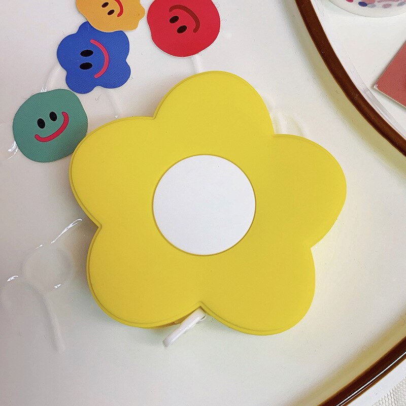 Ruban à mesurer rétractable portable et mignon, outil de couture, ruban à mesurer souple pour mesurer le corps