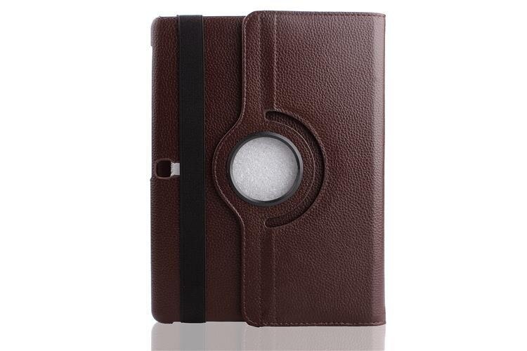 Case For Samsung Galaxy Tab S 10.5 SM-T800 T805 Tablet PU Leather Case Cover Stand for Samsung Galaxy Tab S 10.5" Tablet Case: Brown