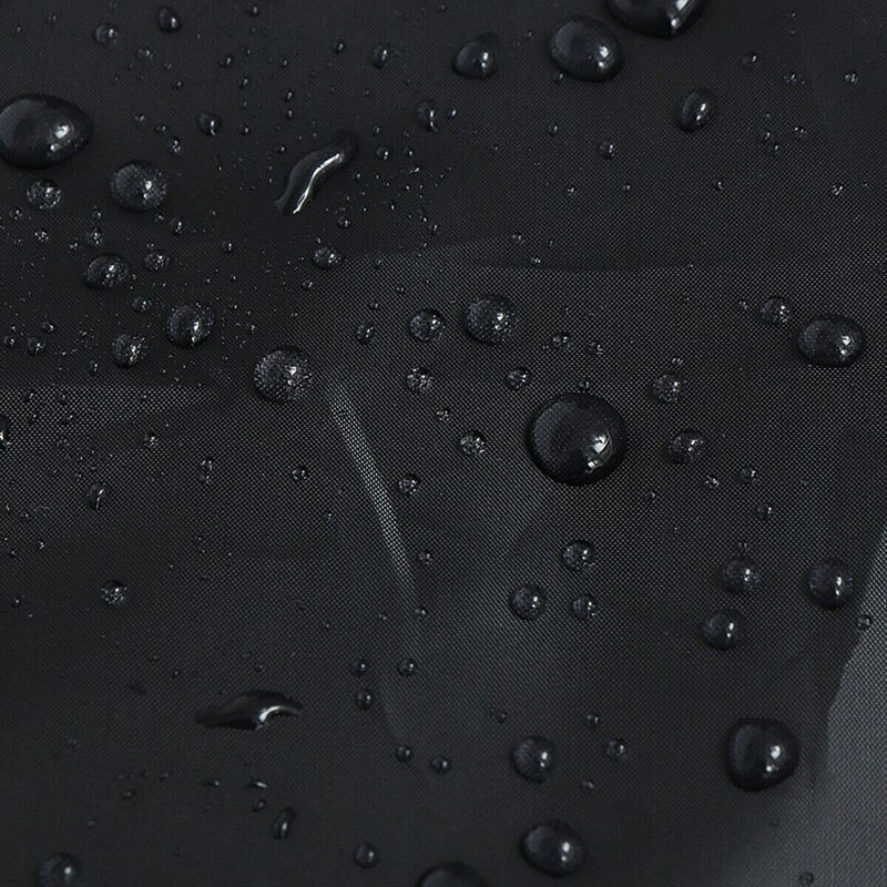 Universal Camper Trailer Cover Heavy Duty Waterproof Travel Camping Camper Shelter Tent Covers Black 224*175*45cm
