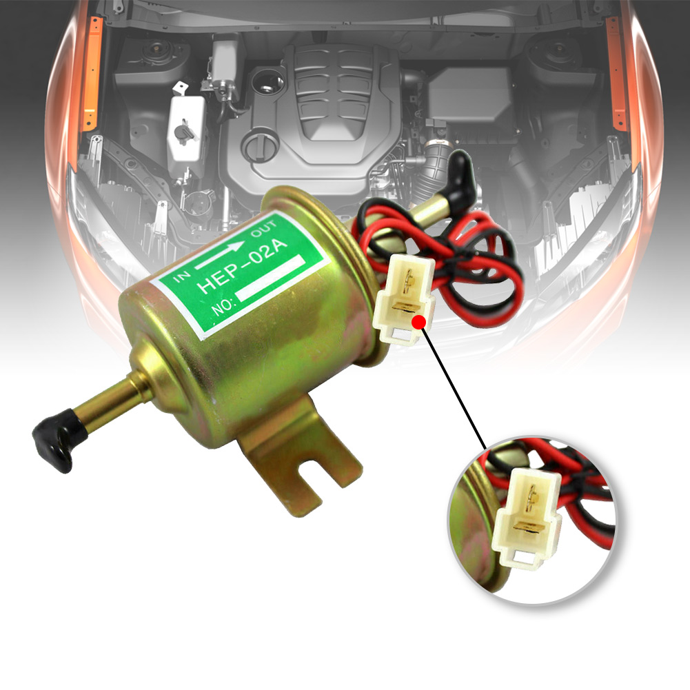 Electric Fuel Pump Agricultural Gas HEP-02A 24V Pure Coppre Wire Coil