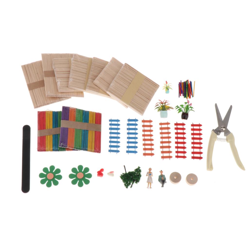 Handwerk Happy Family Model Ijs Sticks Houten Ijsstokjes