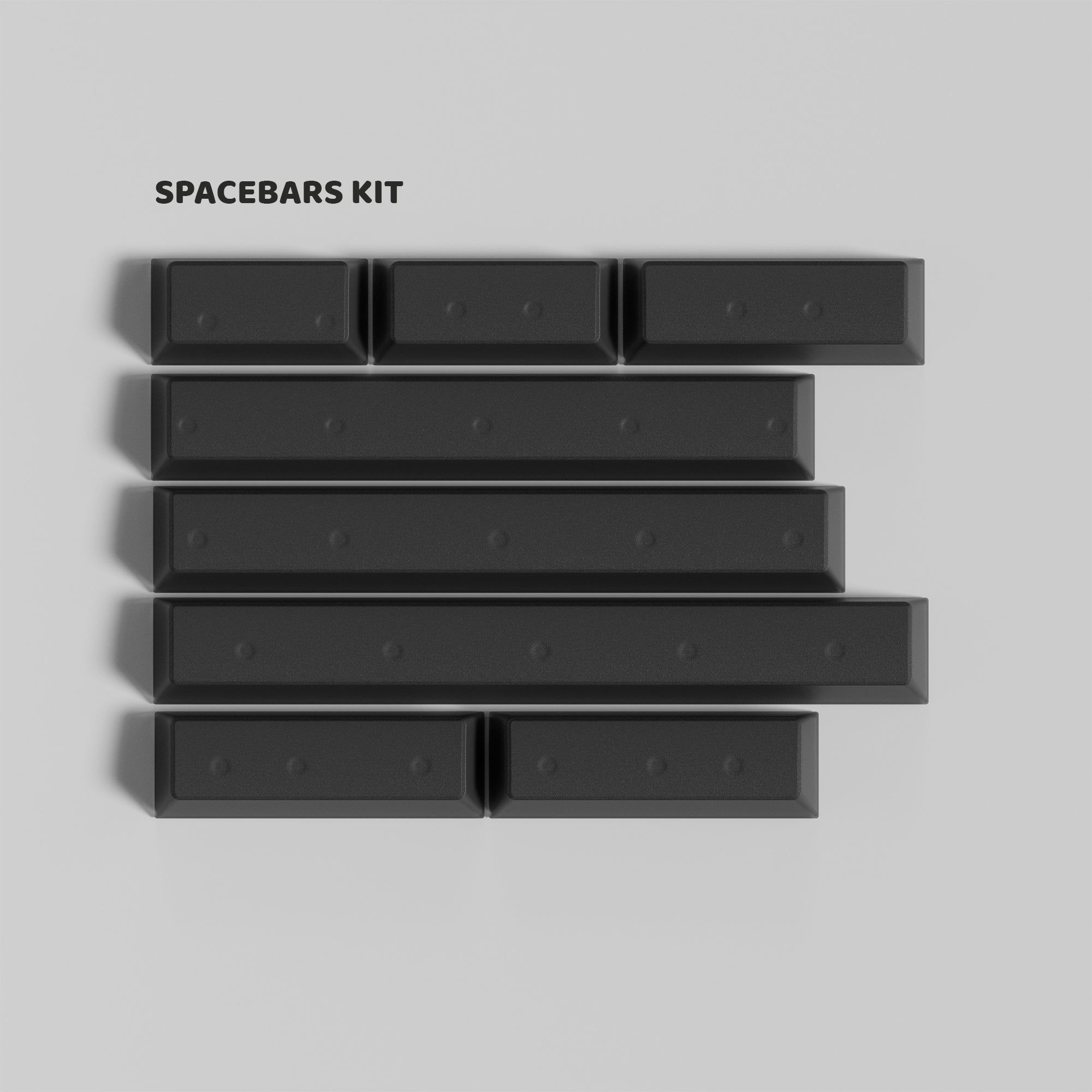 [Child kit] PBTfans Neon R2 ABS Doubleshot Cherry Profile MX-style Keycaps KBDfans 40s/ International kit/Spacebar/Numpad