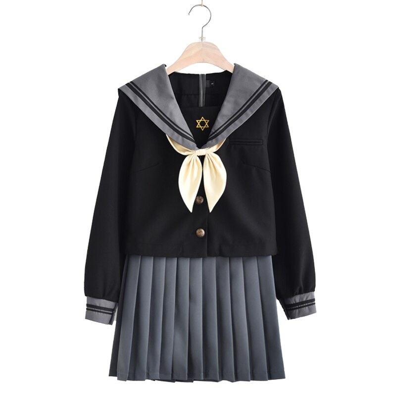 School uniforms girls sailor summer autumn school uniform japanese high school uniforms korean school uniforms set skirt girls
