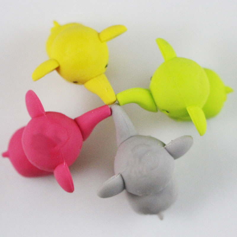 1Pcs Leuke Cartoon Mooie Olifant Gum Kinderen Leren Briefpapier Prijzen Kawaii Schoolspullen Papelaria