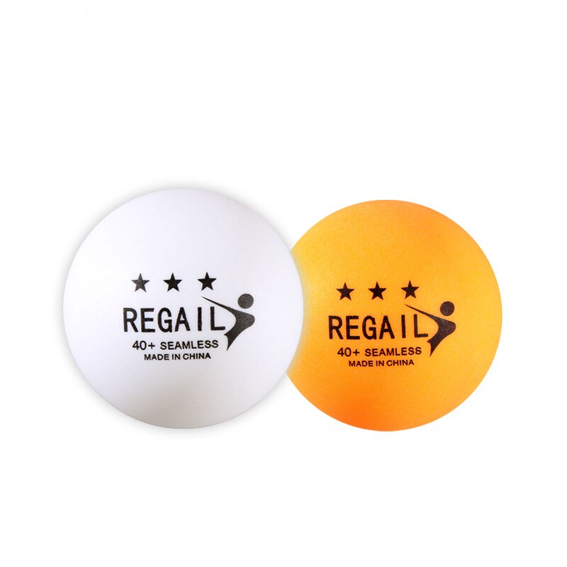 10 unidades/lote de pelotas de tenis de mesa sin costuras, 40mm, 3 estrellas, Material, de alta resistencia Pelotas de Ping Pong, sin logotipo, Pingpong