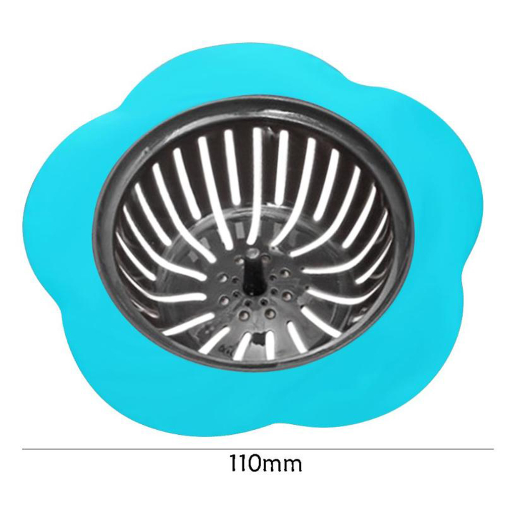 Blume Geformt Silikon Waschbecken Sieb Dusche Waschbecken Kanalisation Abdeckung Ablauf waschbecken Filter Kunststoff Küche Waschbecken Stopper badewanne Haar Filter