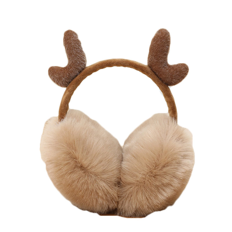 Dame vinter høreværn dame ørevarmere ørevarmere varme høreværn ensfarvet elg gevir ørebøjler jule pandebånd høreværn
