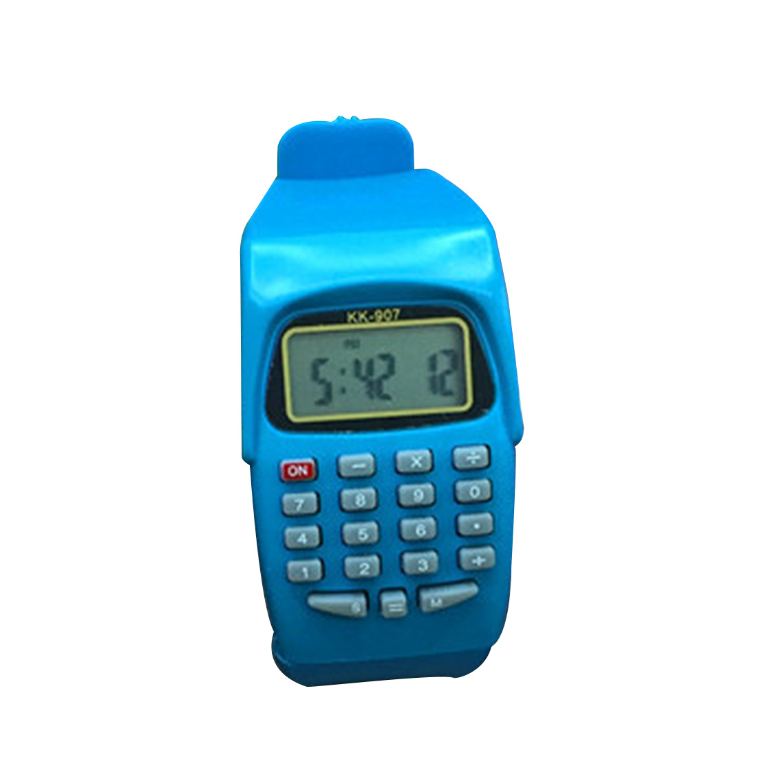 Noyokere Led Calculator Horloge Elektronische Digitale Chronograaf Computer Kids Kinderen Jongens Meisjes Sport Rubber Horloges: Blue