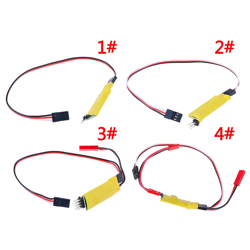 RC Receiver Lights Switch On/Off Control Electronic Switch for RC Planes Cars