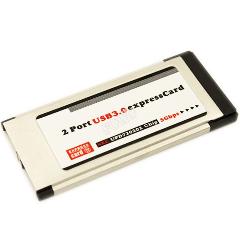 High-Speed 2 Port Verborgen In Usb 3.0 USB3.0 Expresscard 34 54 Mm Express Card Adapter Converter Voor notebook Laptop