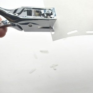 Heavy duty ID Card Badge Lanyard Slot Punch Plier Tool