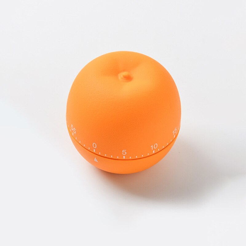Lemon Time Home Equipment Chronograph Clock Timer Kitchen Calculator Alarm 60 Minutes Cooking Dial Timer Cooking Gadge: Orange