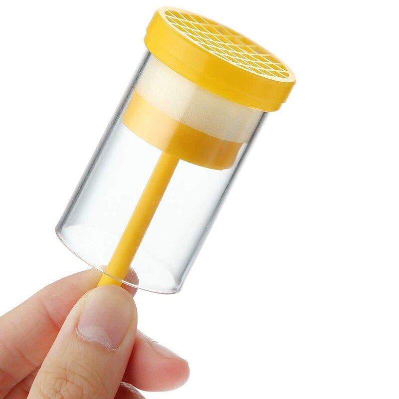 Queen Bee Marking Kit, 2 Queen Marking Cage Tube with 3 Bee Marker Pen for Beekeeper Tool