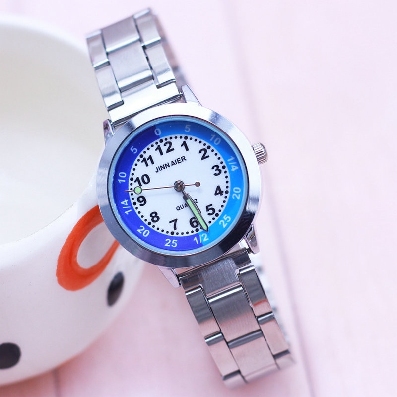 Small Children Watch Kids Girls Boys Clock Child Wristwatch Quartz Steel Watch Wrist for Girl Boy simple