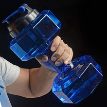 Dumbbells Plastic Grote grote Capaciteit Gym Sport Water Outdoor Fitness Fiets Camping Fietsen Fles Fitness Voor Mannen