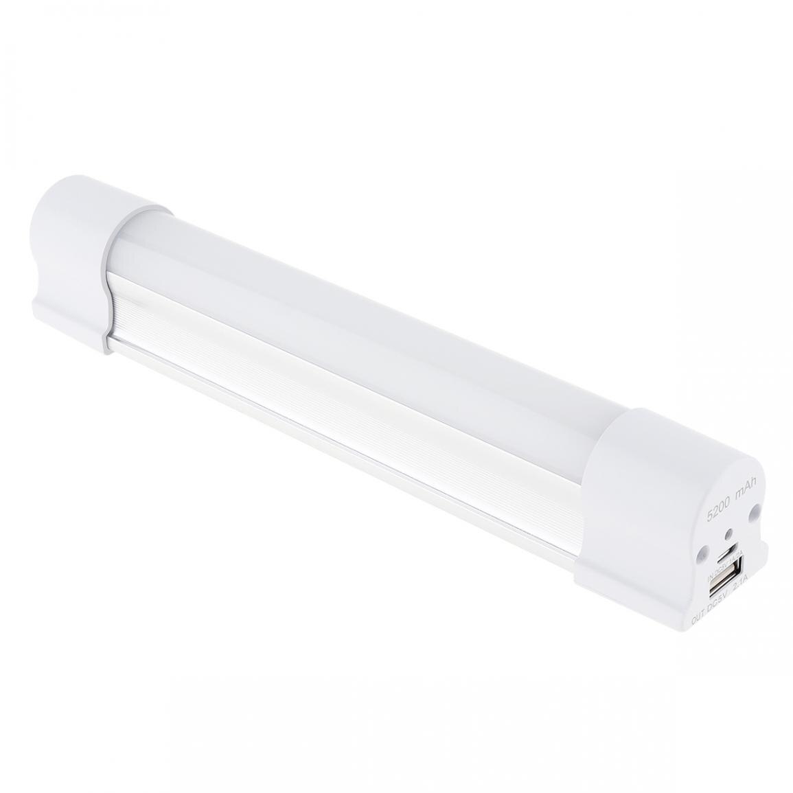 Multi-function Wireless LED Fluorescent Lamp Rechargeable with 5 Modes for Outdoor Camping