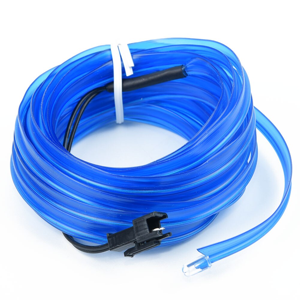 4 Meter Universele Led Auto Interieur Sfeer Blauw Decoratie Licht Met Lader Auto-interieur Verlichting