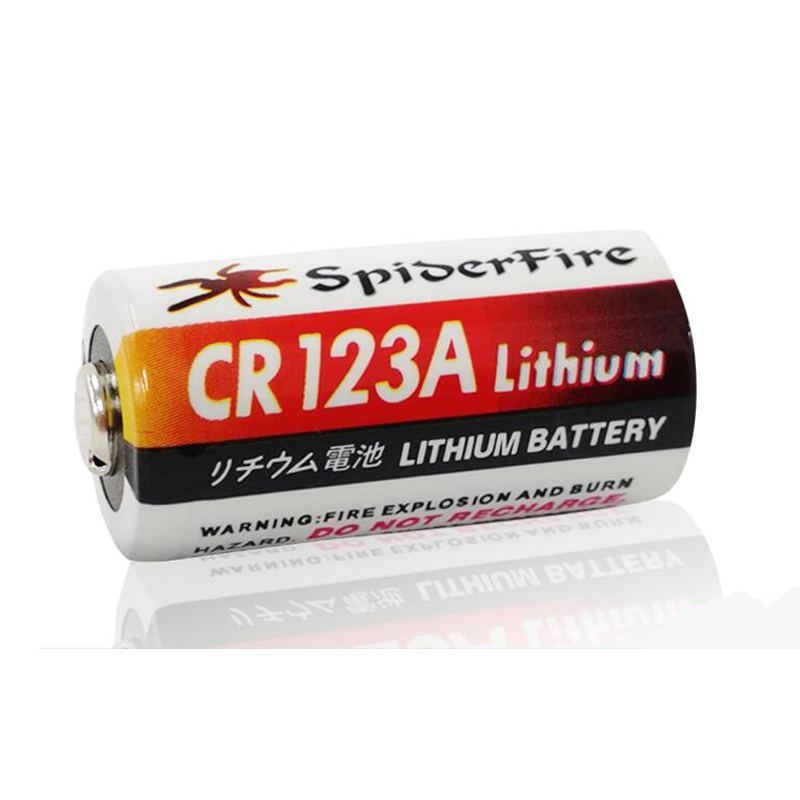 Uds batería de litio de CR123 CR 123A CR17345 16340 cr123a 3v no recargables para cámara medidor de Gas principal de la batería seca
