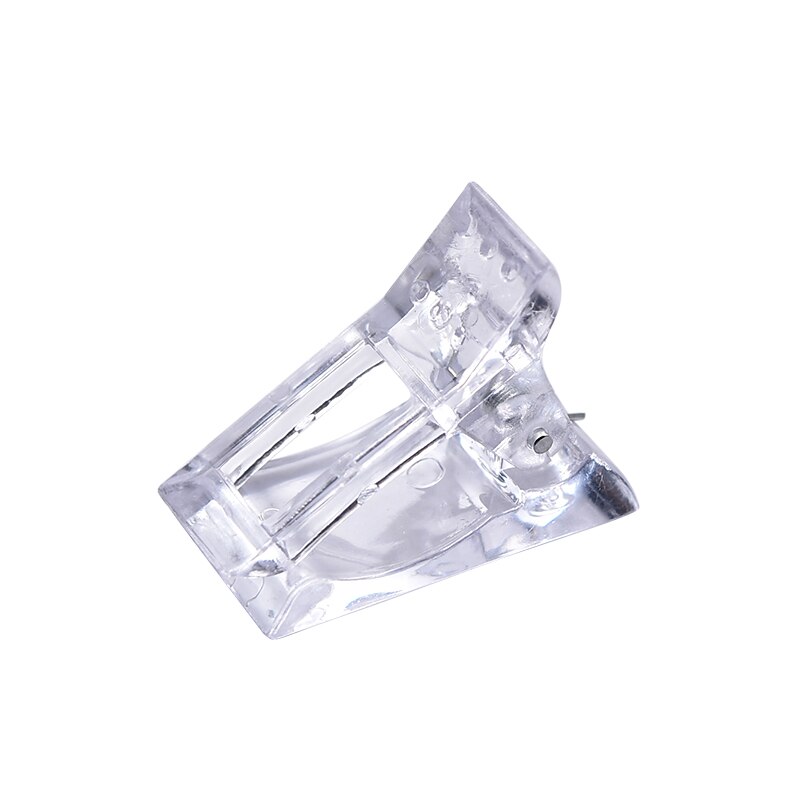10 Stck transparent Poly Nagel Gel Schnell Gebäude fest Clip Finger Erweiterung UV LED Acryl Baumeister Nagel Rest