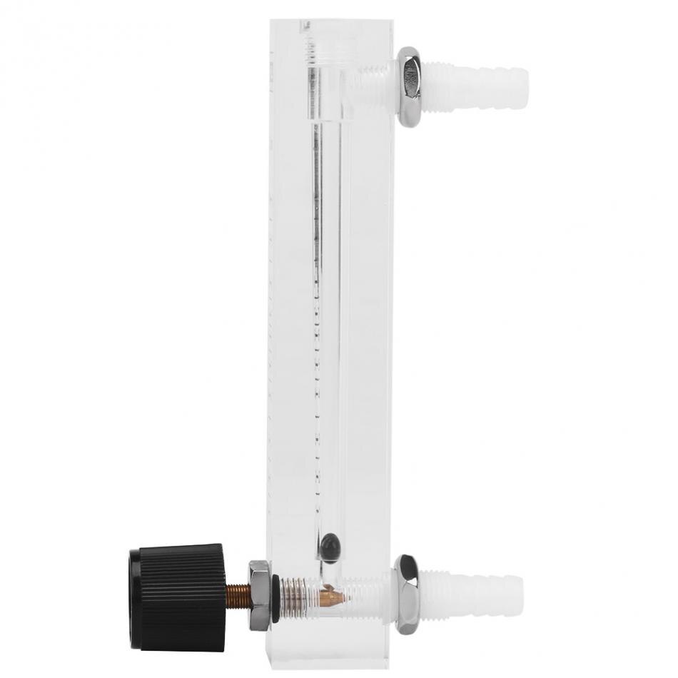 LZQ-7 Flowmeter 1-10LPM Flow Meter Acryl Gas Lucht Zuurstof Flowmeter Countor Indicator O2 Met Regelklep Connector