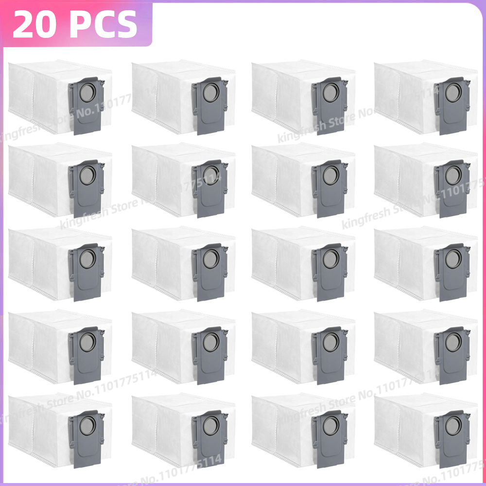 Fit For (Roborock Qrevo Curv / S5X / 5A1 / 5XC / 5AE / CurvC ) Vacuum Parts Main Roller Side Brush Filter Mop Cloth Dust Bag: Lavender