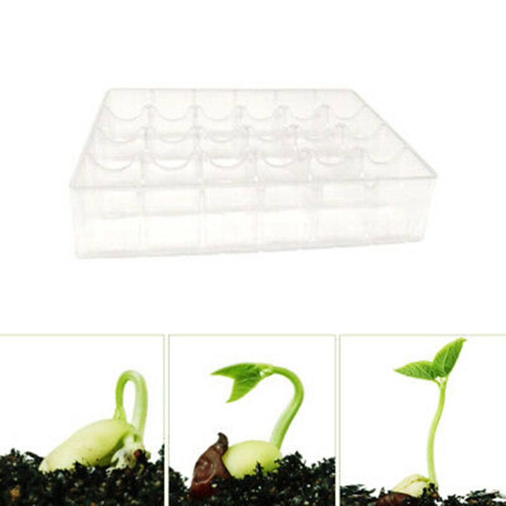 5pcs Trays Agriculture Clear Flowers Fruits Gardening Germination Plastic