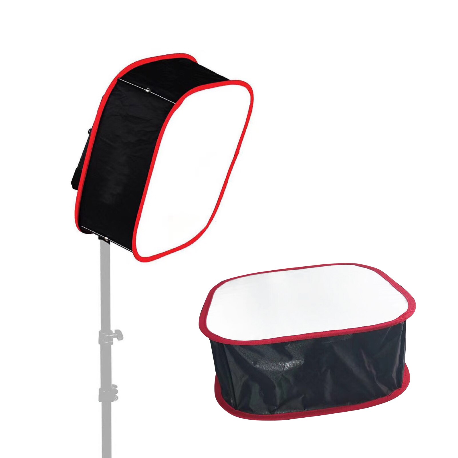 Portable Folding Lightbox Collapsible Square Softbox Diffuser Softboxes with Straps for LED Light Panel Photography Softbox
