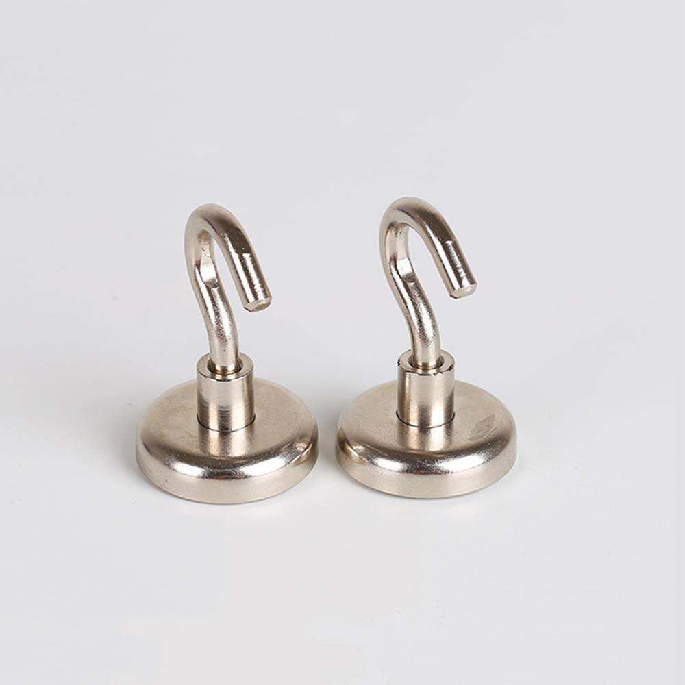 6 sztuk silne haczyki magnetyczne ciężki obowiązek haki ścienne wieszak klucz płaszcz puchar wiszące wieszak dla domu kuchnia przechowywania organizacji