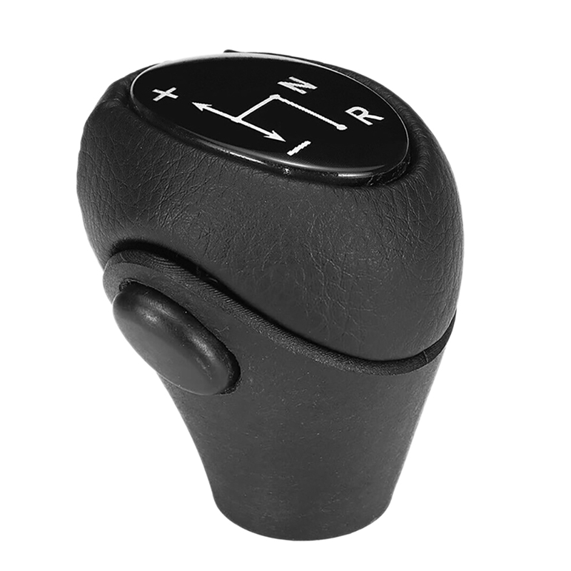 Perilla de engranaje de coche, pomo automático, Funda negra para Mercedes Benz Smart Fortwo 450 451 Smart Roadster 452