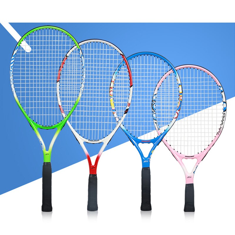 Raqueta de tenis para adultos y principiantes, raqueta de entrenamiento para entretenimiento deportivo para niños, BC50QP