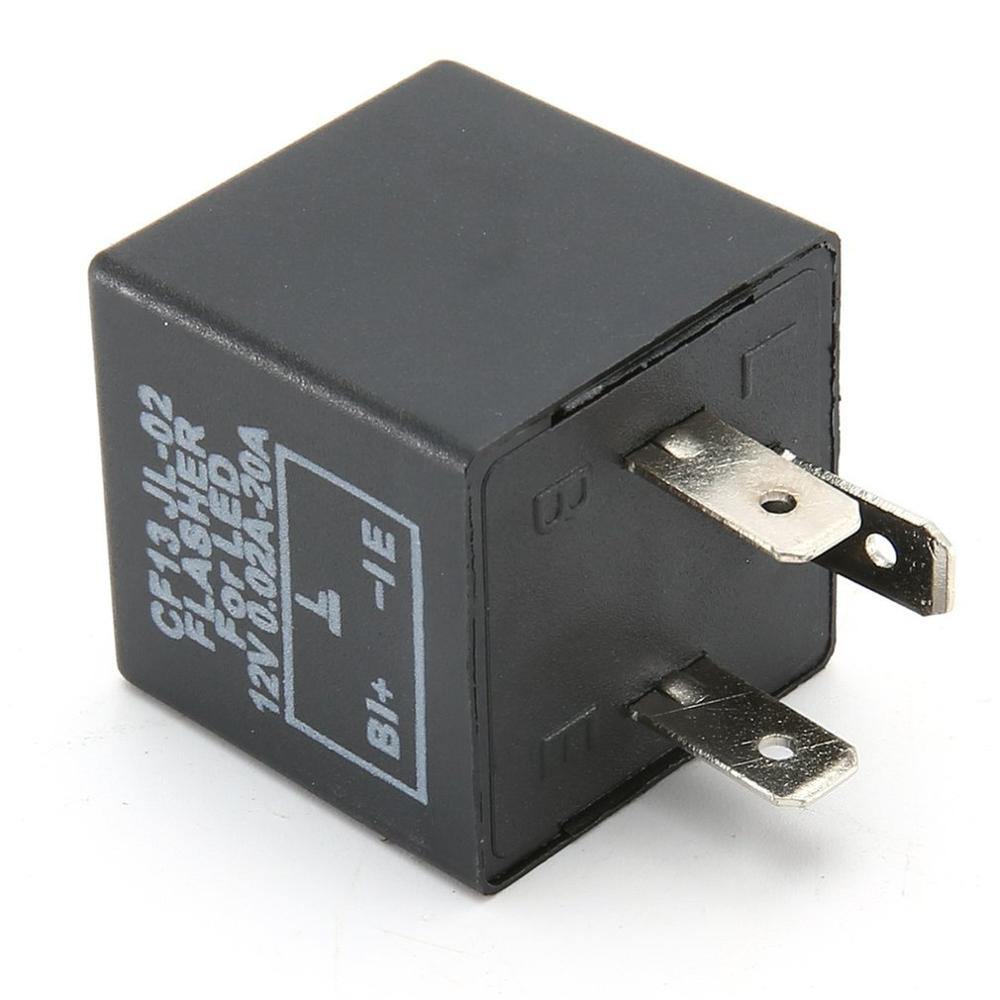 3-Stift Elektronische blinken Relais Modul CF-13 Fix LED Blinker Licht Schnelle Blitz für Motorrad 12V blinken für LED