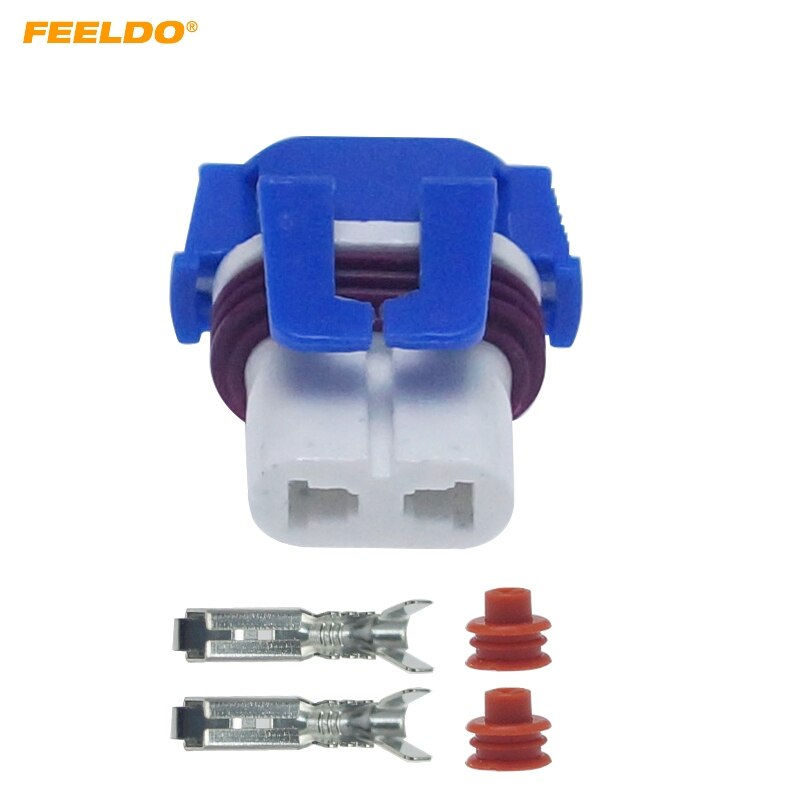 Feeldo 1 set auto keramische fitting 9006 keramische connector adapter voor auto led/hid koplamp lamp fitting stekkerhouder  #hq6113