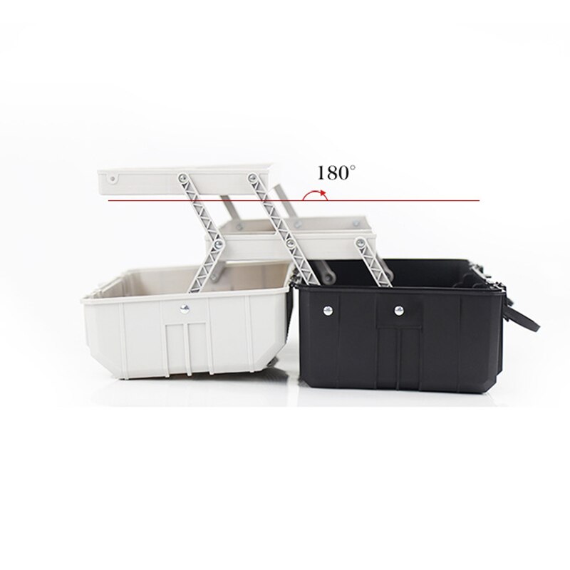 Portable Plastic Tool Box Multi Layer Storage Box Hardware Toolbox Container Case Multifunction Car Repair Box