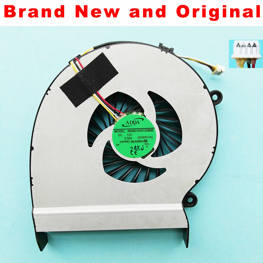Originele Cpu Fan Voor Adda AB09012HX12GB00 0CWXV1A Dc 12V 0.5A Cpu Koelventilator Koeler