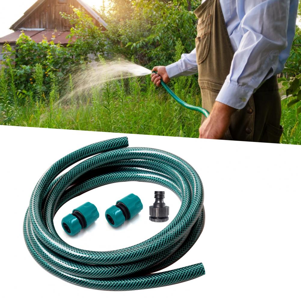 Eenvoudige Bediening Groene Anti-Roest Draagbare Hogedrukleiding Voor Yard
