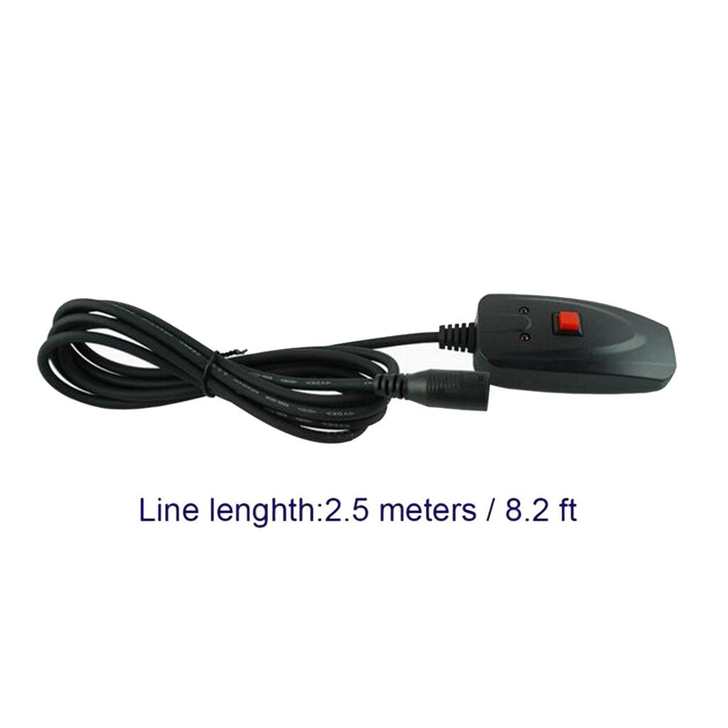 Controlador de cable nebulizador portátil, 3 pines XLR para máquina de humo de 900w y 1500w, 2,5 m,