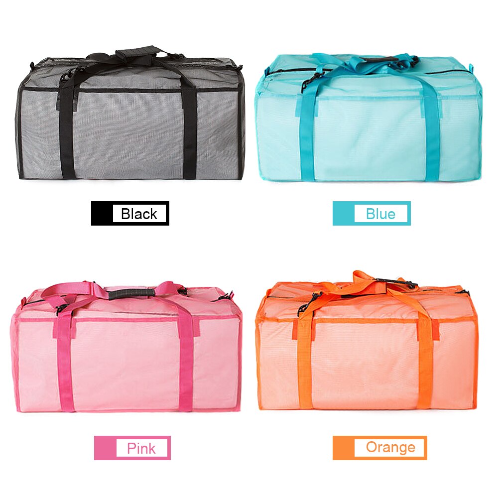 Mesh Duffel Gear Bag Snorkel Equipment Carry Bag for Mask Snorkel Fins Diving Surfing Gear Swimming Storage Swimming Bags