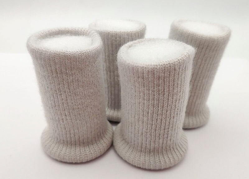 16/8/4 pièces meubles roulettes tasses couvre protecteur chaussettes tampons Polyester Table chaise jambes pieds couvre 5 Types