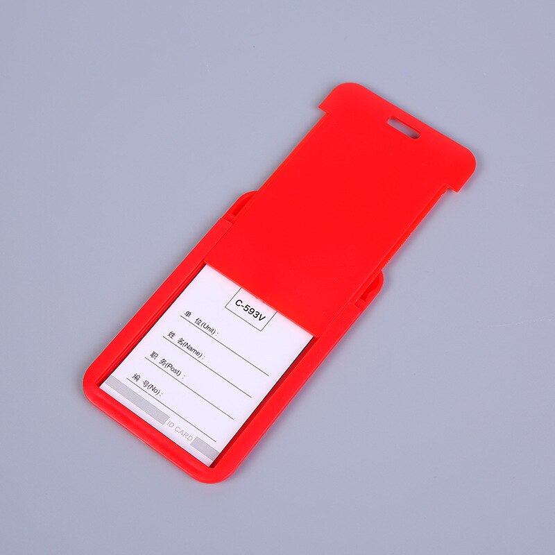 Doctor Nurse ID Card Pass Holder Student ID Card Holder Bus Pass Business Card Case Acrylic Nurse Badge