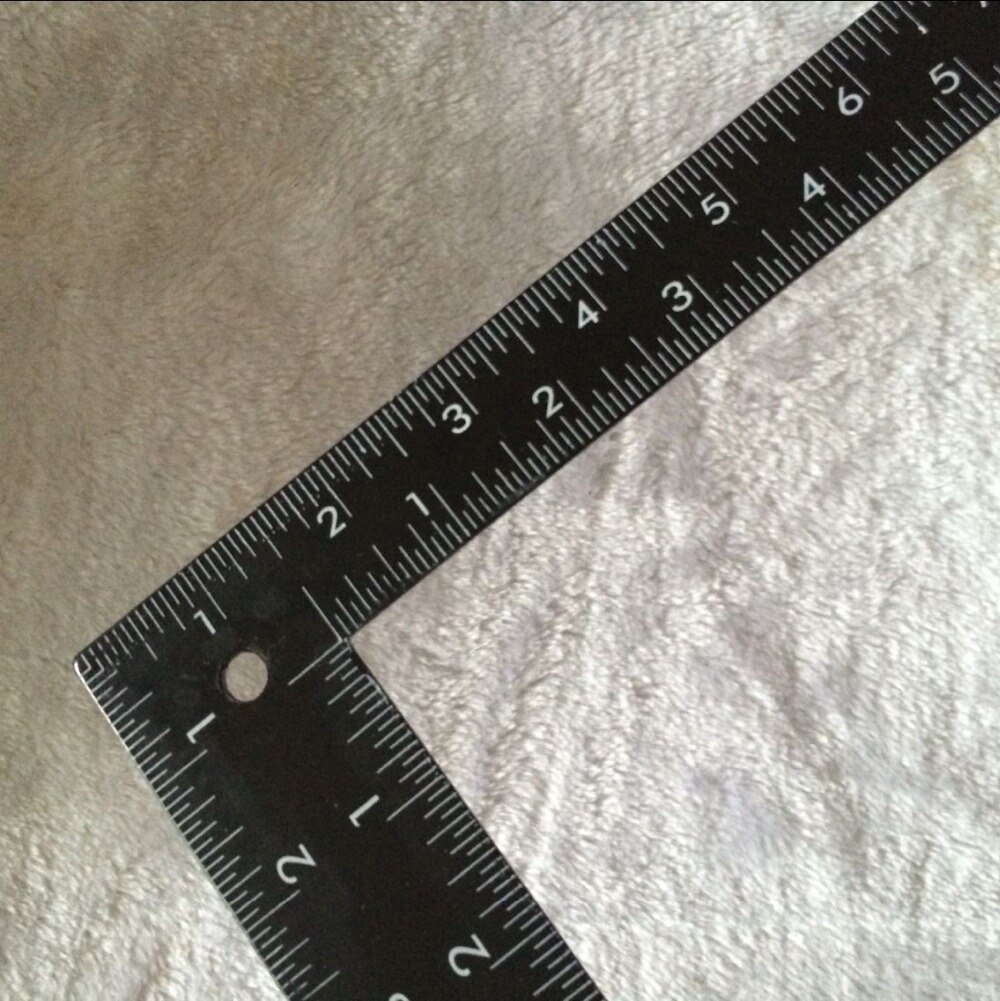Right Angle Steel Ruler, L Ruler