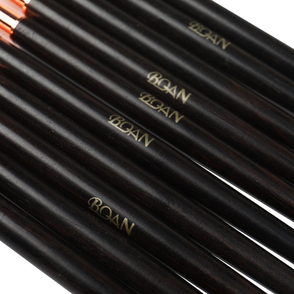 BQAN – ensemble de pinceaux à ongles avec manche en bois de santal, brosse pour Nail Art, brosse pour Gel, brosse de revêtement pour ongles, outil de manucure