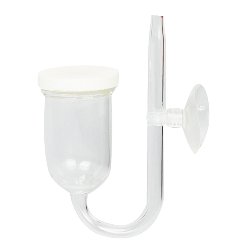 Aquarium Air Bubble Diffuser Fish Tank Bubble Disk Oxygen Increaser Air Refiner Atomizer with Suction Cup