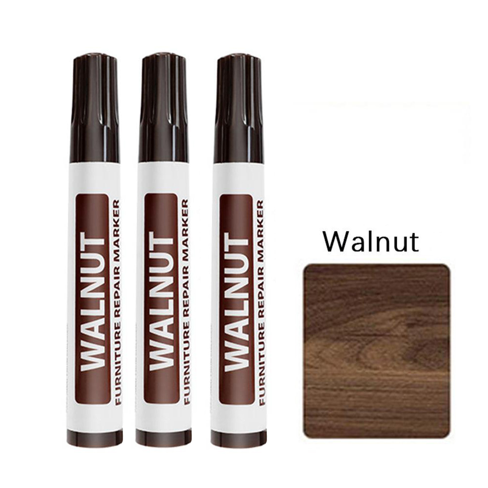 3 Teile/satz Möbel Reparatur Stift Holz Marker für Kratzer Chips und berühren-UPS Wasserdichte Holz Füllstoff für Schränke Tische BöHöhle: Grün