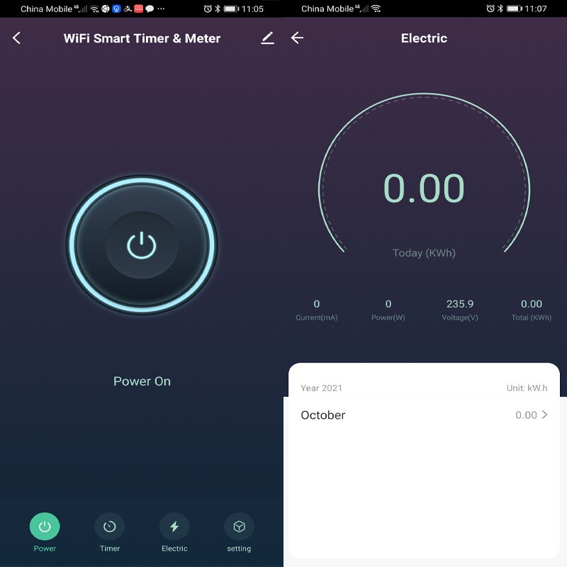 Tuya Smart Life WiFi Interruptor disyuntor y temporizador 16A Monofásico Riel DIN Medidor KWH Monitor de energía inteligente y aplicación de energía de registro Control remoto Funciona con Alexa Google Home