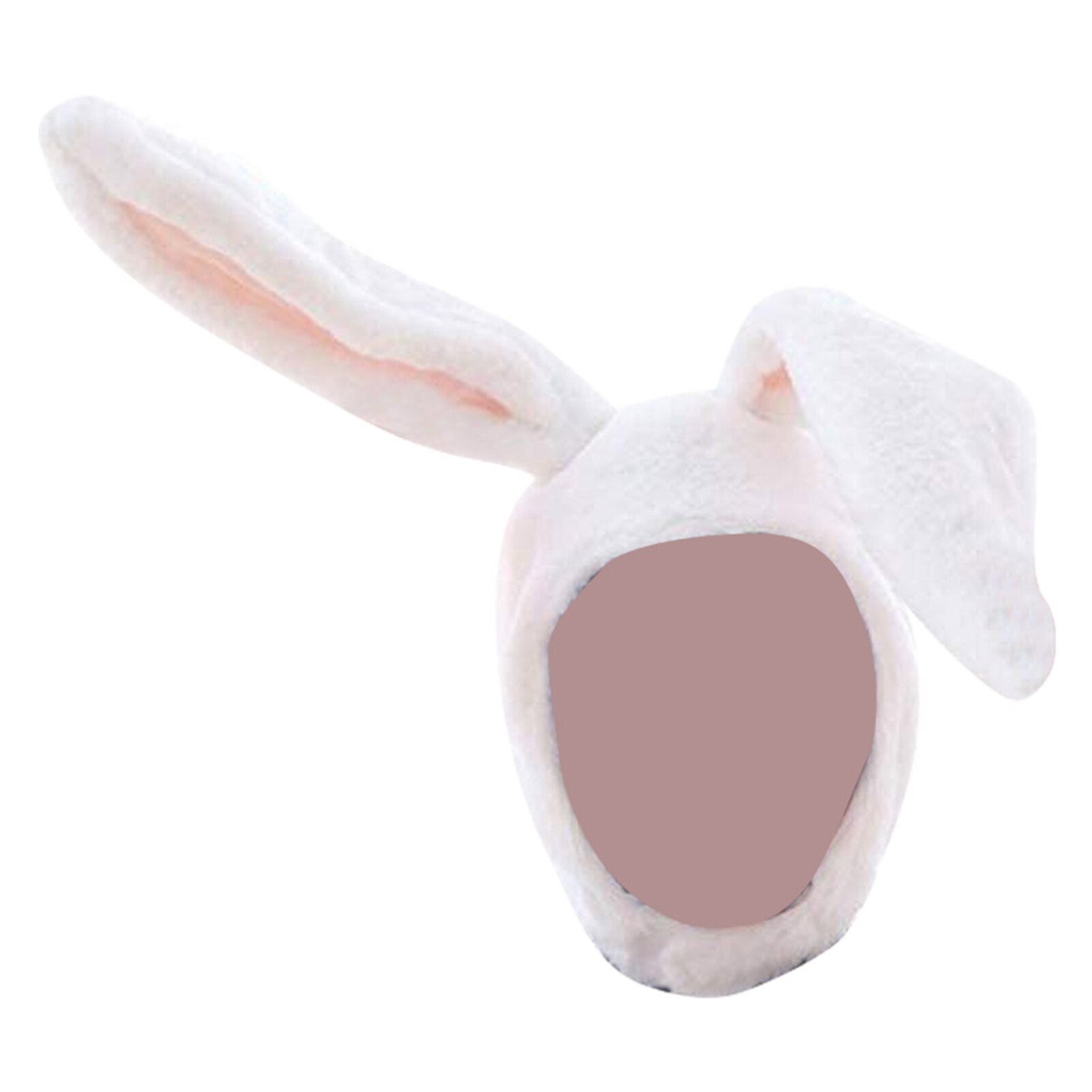 Cute Girls Hat Plush Rabbit Bunny Ears Hat Earflap Cap Head Warmer Photo Supplies Hat with earflaps bunny hat Headgear Hats: A