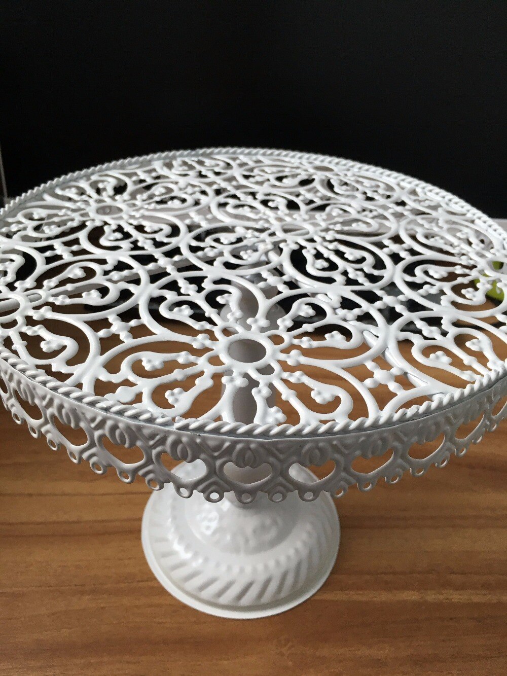 Kuchen Stand/kuchen tablett Barock hohle für hochzeit dekoration 10 zoll