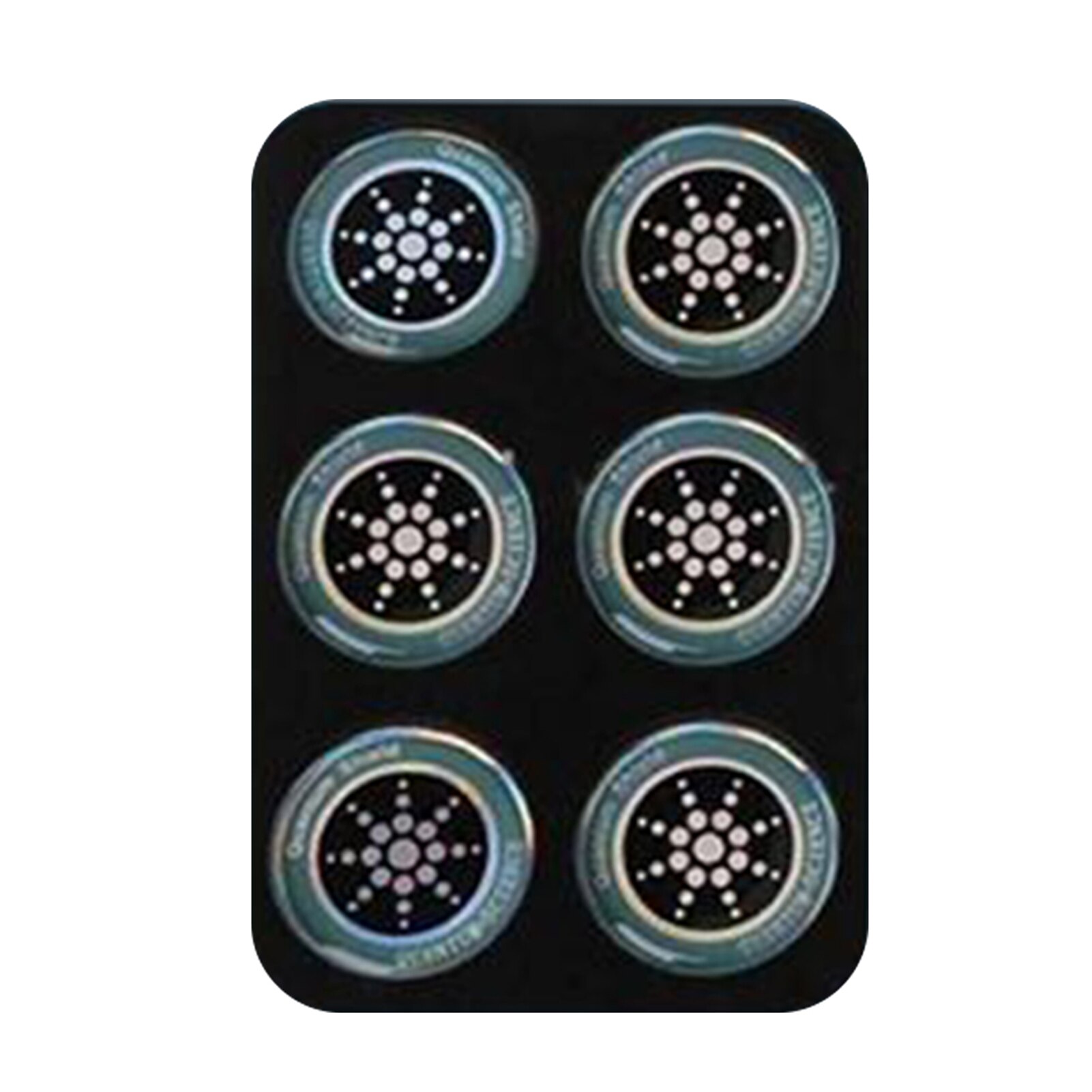 Autocollants Anti-Radiation pour téléphones portables 6 pièces/ensemble, bouclier électromagnétique de forme ronde, patchs anti-ondes électromagnétiques: 3